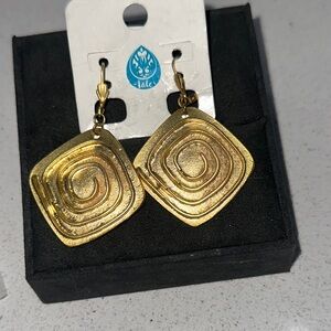 J. Jill Gold Spiral Earrings